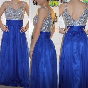 Beautiful Royal Blue Gown